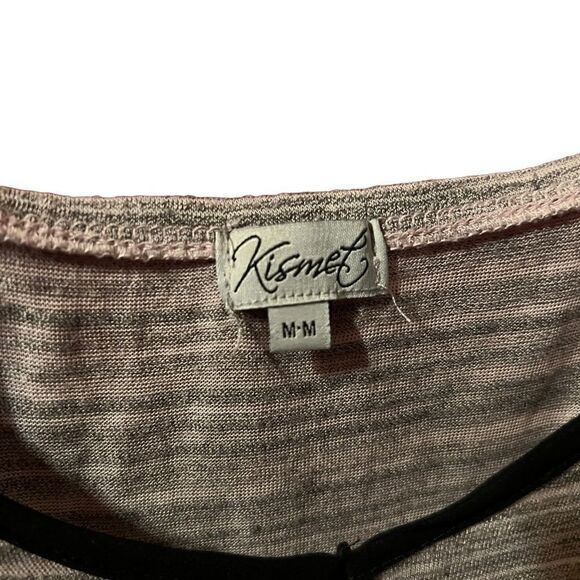 *Kismet* Gray Floral Tank Top - Picture 3 of 3